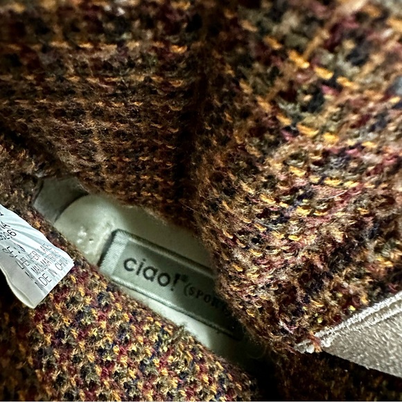 Ciao Women’s Sz 9 Suede Pull On Booties Shoes Boho Cozy Fall Winter Stanna Boots - Picture 4 of 15